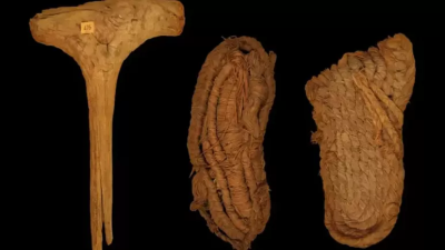Europe's Oldest Footwear Revealed: Remarkable Discovery of Ancient Grass-Woven Sandals