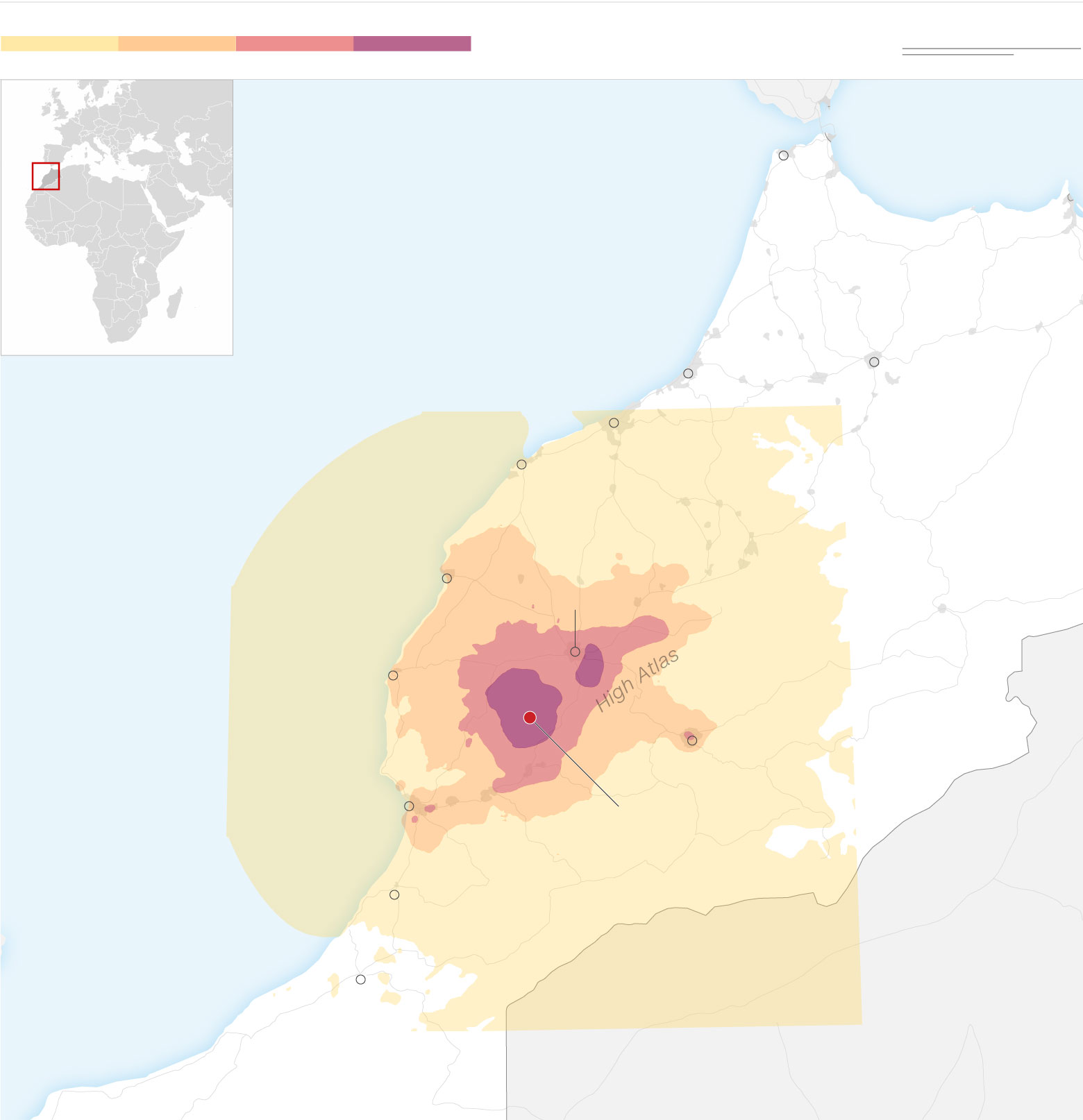 Morocco Earthquake: When and Where Did It Occur? (Source: US Geological Survey)
